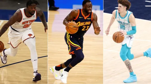 Julius Randle, Draymond Green y LaMelo Ball