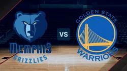 Memphis Grizzlies vs. Golden State Warriors por la NBA.