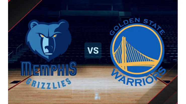 Memphis Grizzlies vs. Golden State Warriors por la NBA.