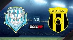Guaireña vs Guaraní se enfrentarán en el Estadio Parque del Guairá por el Apertura 2021 de la Primera División de Paraguay