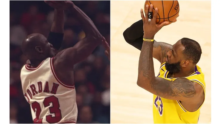 Michael Jordan y LeBron James