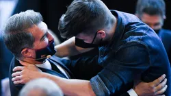 Joan Laporta y Gerard Piqué.