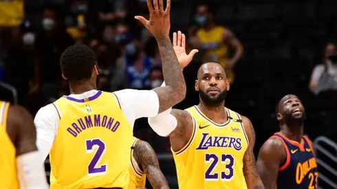 Andre Drummond y LeBron James