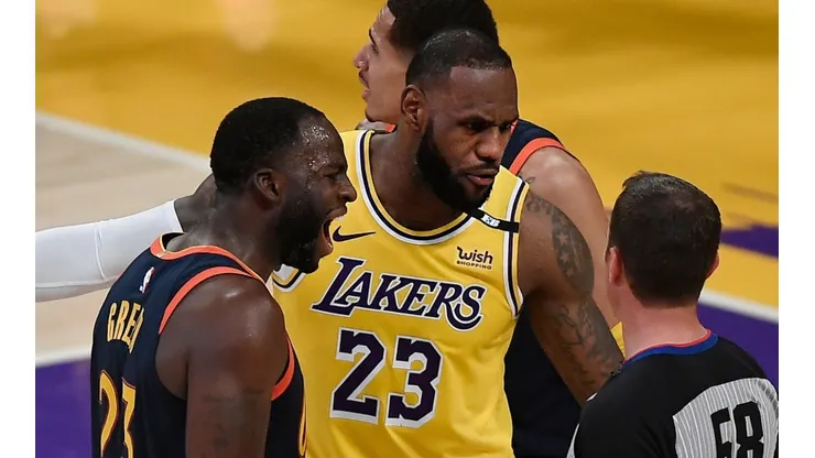 Draymond Green y LeBron James