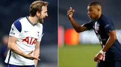 Harry Kane y Kylian Mbappé.