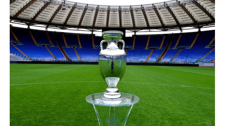 El trofeo de la Eurocopa. (Foto: Getty).