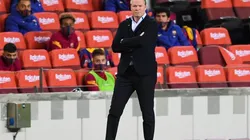 Ronald Koeman, entrenador de Barcelona.