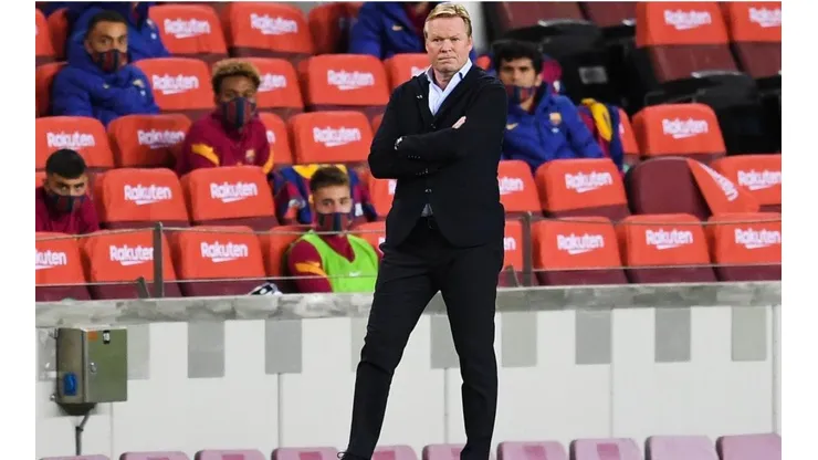 Ronald Koeman, entrenador de Barcelona.
