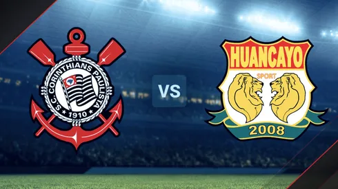 Corinthians vs. Sport Huancayo por la Copa Sudamericana.