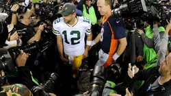 Aaron Rodgers y Peyton Manning