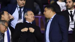Florentino Pérez y Ronaldo Nazario, presidentes de Real Madrid y Real Valladolid.