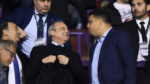 Florentino Pérez y Ronaldo Nazario, presidentes de Real Madrid y Real Valladolid.
