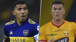 Carlos Tevez vs Michael Hoyos (Foto: Getty)