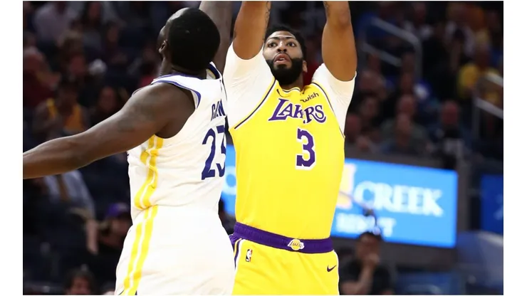 Draymond Green y Anthony Davis (Foto: Getty)
