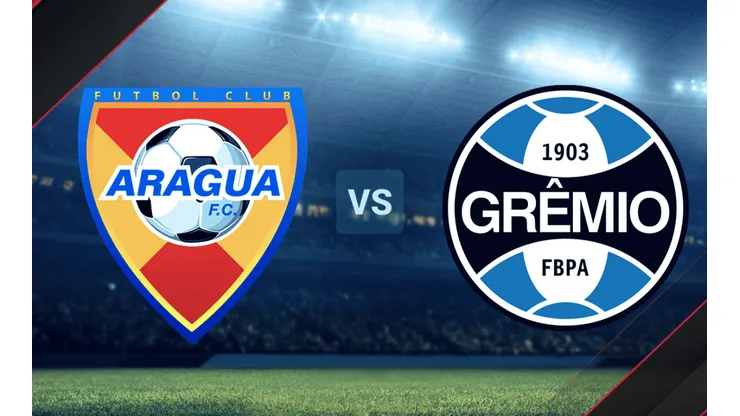 Aragua vs. Gremio por la Copa Sudamericana.