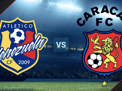 VER Atlético Venezuela vs Caracas EN VIVO por la Liga Futve: Horario, canal de TV y streaming para seguir EN DIRECTO ONLINE