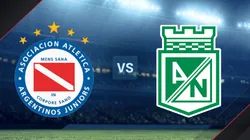 Argentinos Juniors recibe a Atlético Nacional por el Grupo F de la Copa Libertadores en el Estadio Diego Armando Maradona