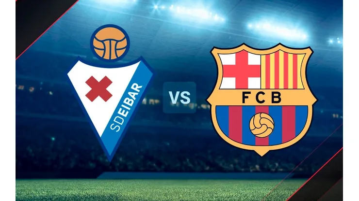 Eibar enfrentará a Barcelona por LaLiga.