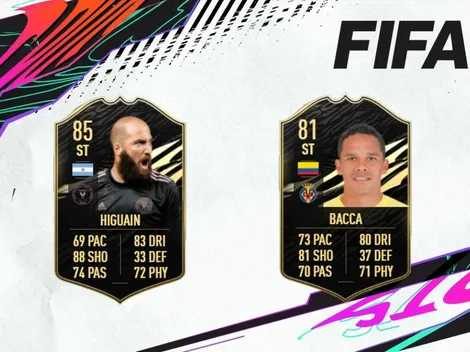 El pipa Higuaín y Carlos Bacca se destacan en el nuevo TOTW 34 del FIFA 21