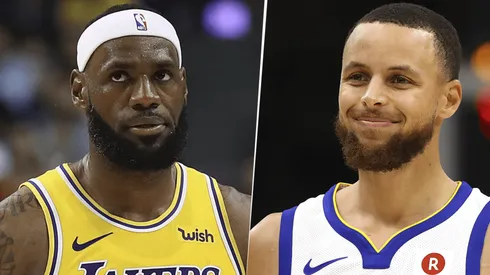 LeBron James vs Stephen Curry (Foto: Getty)