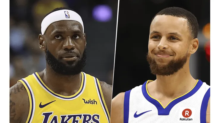 LeBron James vs Stephen Curry (Foto: Getty)