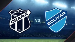 Ceará vs. Bolívar por la Copa Sudamericana.