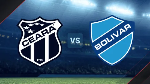 Ceará vs. Bolívar por la Copa Sudamericana.