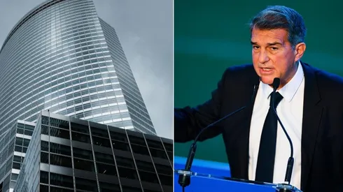Goldman Sachs y Joan Laporta, presidente de Barcelona.