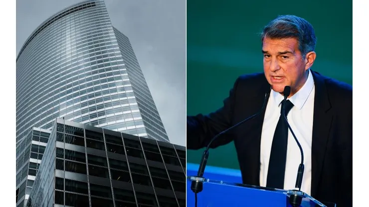 Goldman Sachs y Joan Laporta, presidente de Barcelona.