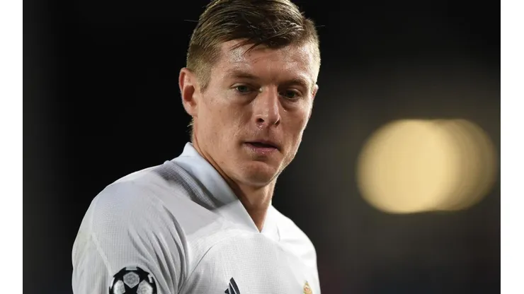 Toni Kroos durante un encuentro con Real Madrid.