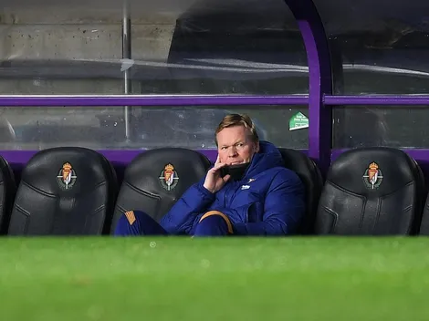 Por el último discurso de Laporta, Koeman parece más afuera que adentro