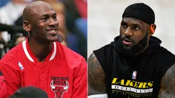 Michael Jordan y LeBron James