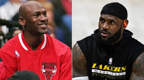 Michael Jordan y LeBron James
