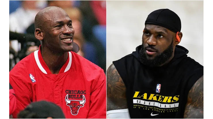 Michael Jordan y LeBron James