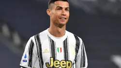 Cristiano Ronaldo durante un encuentro con Juventus.