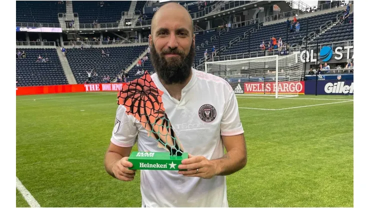 Gonzalo "El Pipita" Higuaín (Foto: @InterMiamiCF)
