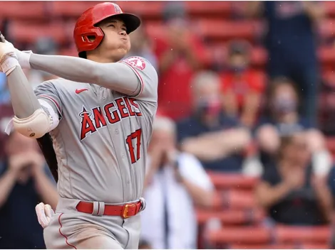 Shohei Ohtani selló el triunfo de Angels en el 9no.... pero no desde la lomita
