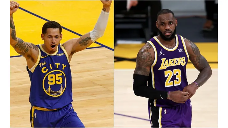 Juan Toscano-Anderson y LeBron James