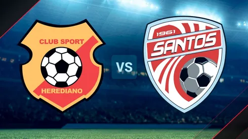 Herediano vs. Santos, semifinales de la Liga Promerica.