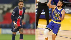 Neymar y Stephen Curry (Foto: Getty)