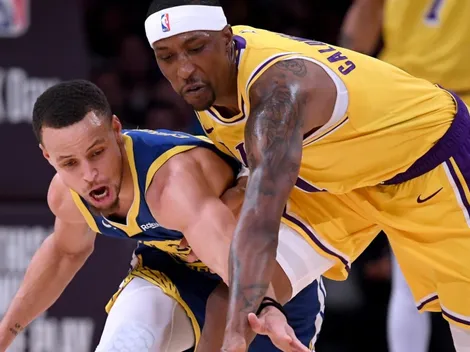 Curry, nada que hacer: Lakers le ganará a Warriors en el Play-In