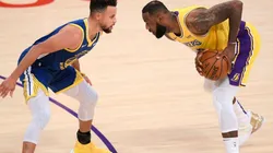 LeBron James y Stephen Curry (Foto: Getty)