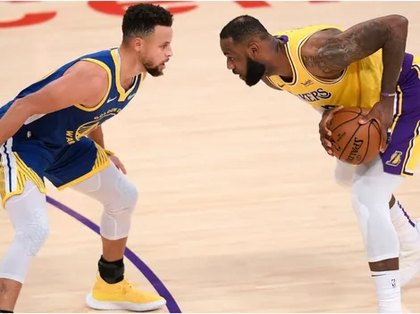 Curry vs LeBron: 4 datos que calientan el Play-In entre Lakers y Warriors