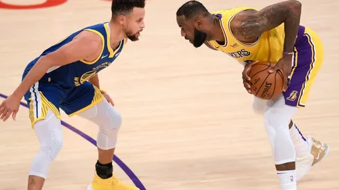 LeBron James y Stephen Curry (Foto: Getty)