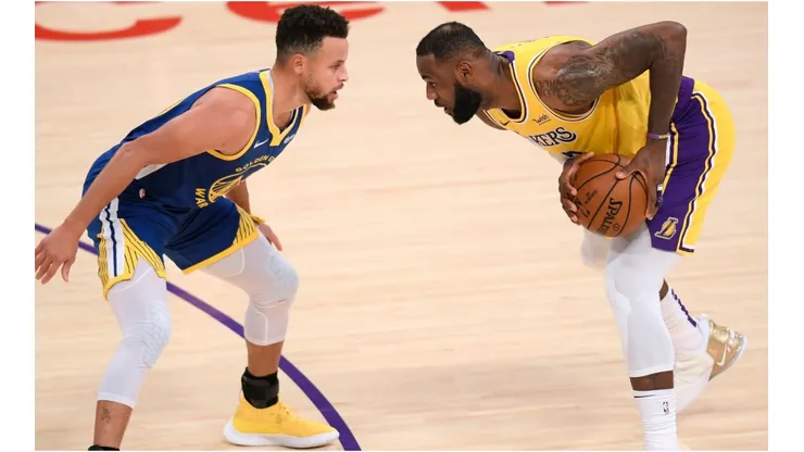 LeBron James y Stephen Curry (Foto: Getty)