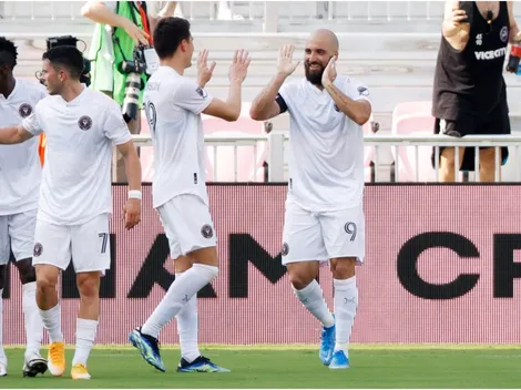 Doblete de Gonzalo Higuaín le da a Inter Miami los tres puntos ante Cincinnati FC