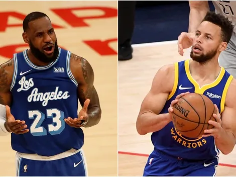 Es una realidad, Lakers vs. Warriors en Play-In: Curry domina a LeBron