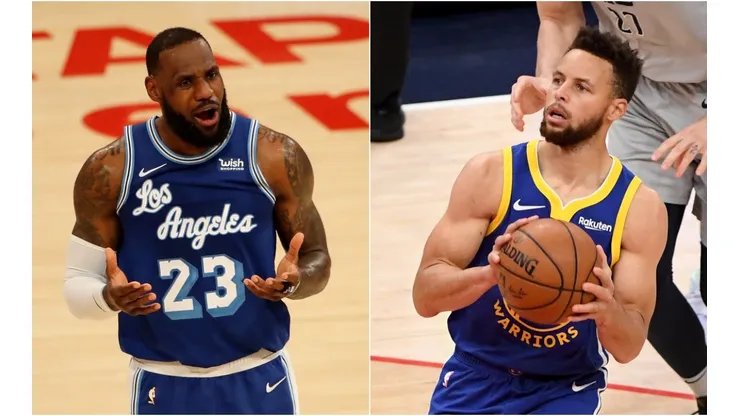 LeBron James y Stephen Curry se enfrentarán en el Play-In