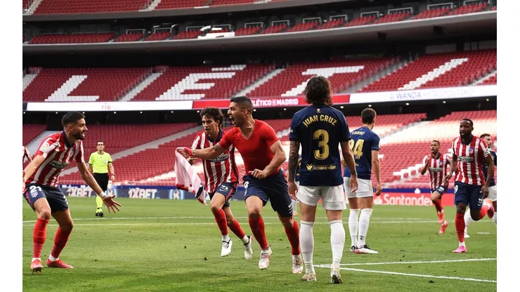 Corazón, sudor y lágrimas: Luis Suárez convirtió al 90 ¿el gol del título del Atlético Madrid?