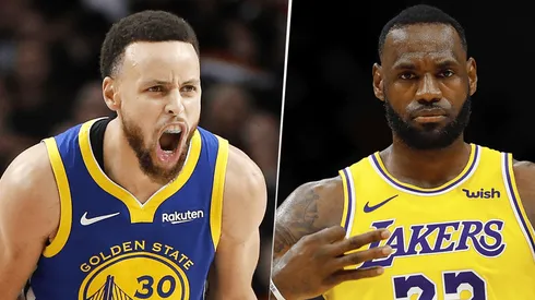 Stephen Curry y LeBron James, dos de los protagonistas de los Play-In (Foto: Getty Images)